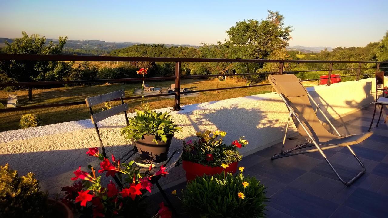 Bed and Breakfast La Méridienne des Collines à La Motte-de-Galaure Extérieur photo